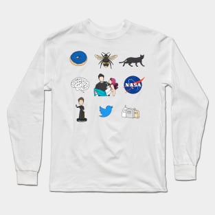 Love on the brain aesthetic Long Sleeve T-Shirt